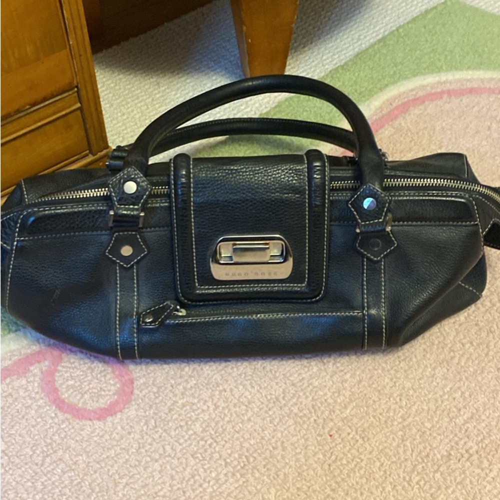 Hugo Boss - Large Baguette Bag - Black